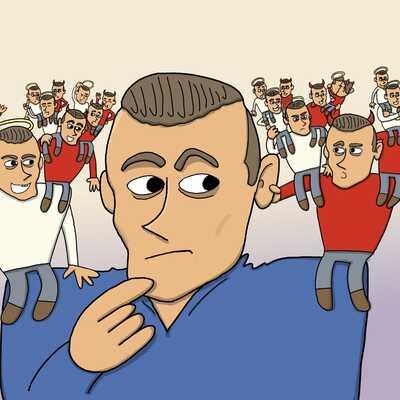 Antwoord D. Strips en Cartoons