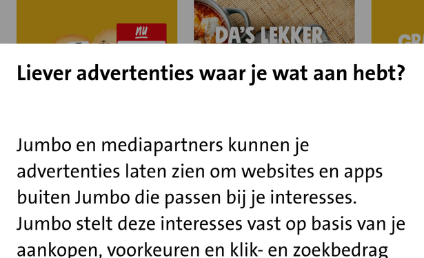 Liever advertenties waar je wat aan hebt?

Bla bla bla ...