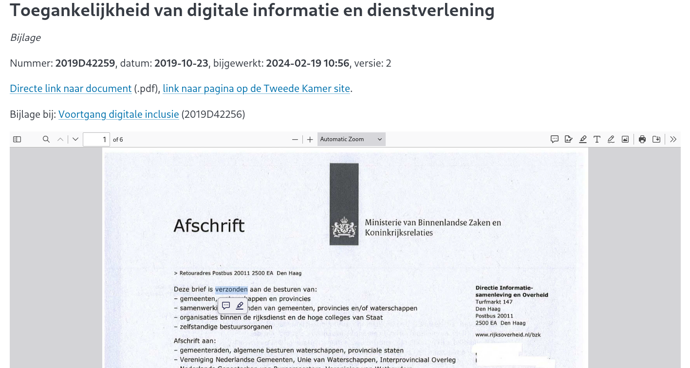 Tweede Kamer Documenten Bot (@tkdocs@mastodon.nl)