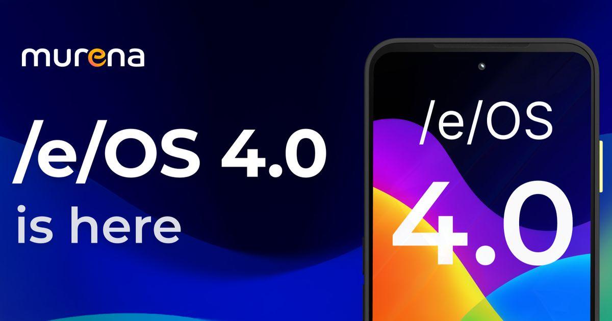 /e/os 4.0 is here screenshot (Murena degoogled Android)